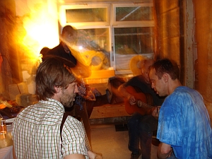 Session im Atelier von Franz Huber