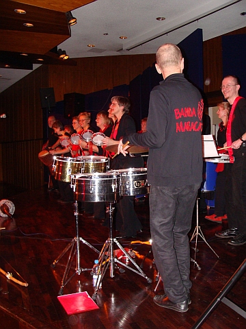 Banda Maracatu im Stadtgarten