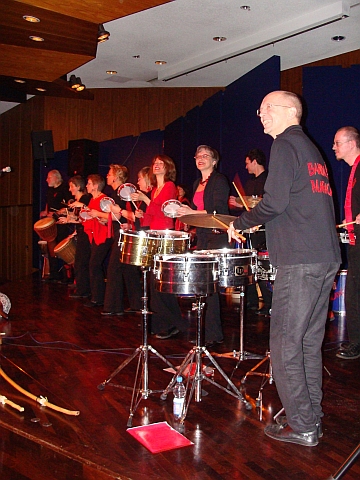 Banda Maracatu im Stadtgarten