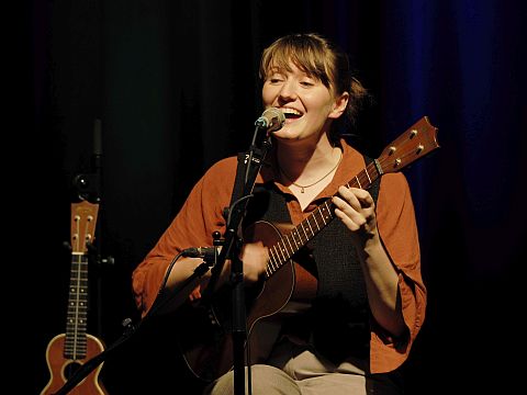 Charlotte Pelgen in der Theaterwerkstatt