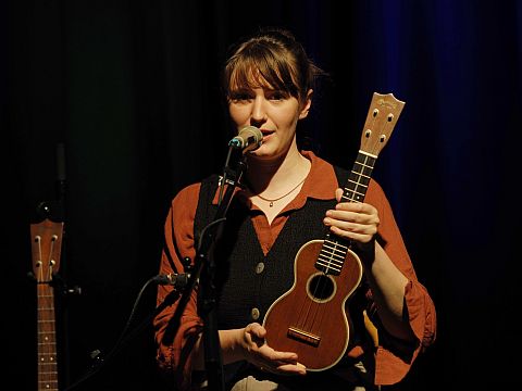 Charlotte Pelgen in der Theaterwerkstatt